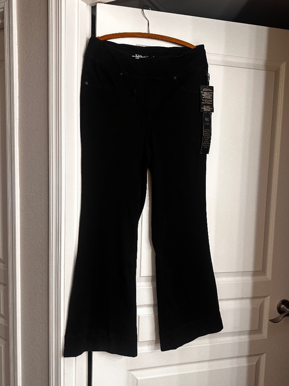 Dsquared2 New w/ tags Black flare jeans with a stretchy waistband
